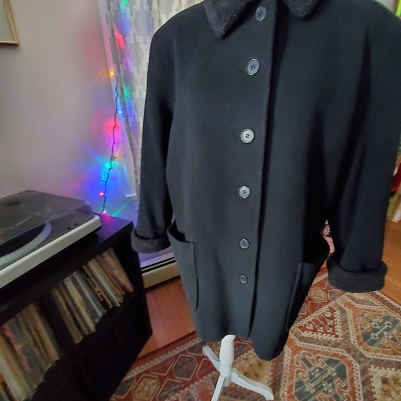 Forecaster Black Winter Coat - Picture 8 of 9